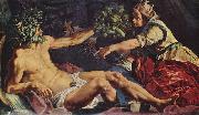 Abraham Janssens Scaldis und Antwerpia oil painting